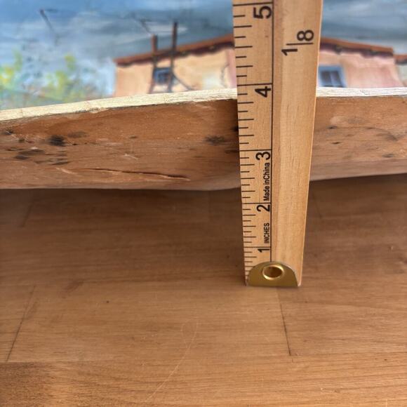 MEXICAN FOLK ART Hand Carved Decorative WOOD DISPLAY BOWL SIGNED PAINTED PUEBLO - Picture 12 of 16